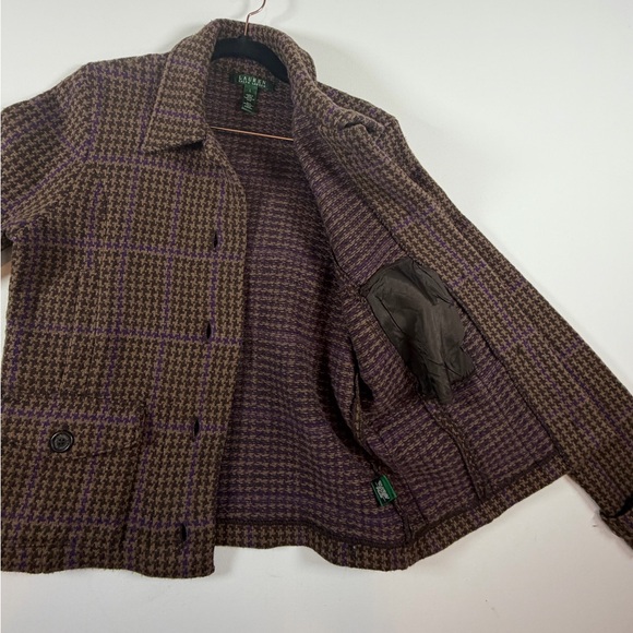 LAUREN RALPH LAUREN 100% Lambs Wool Women’s Blazer Size L - Picture 8 of 8